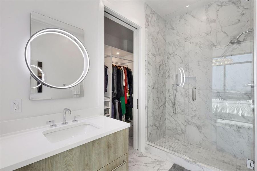 Furnished interior view inside a new home in , Sarasota (Image 33). Furnished interior view inside a new home in , Sarasota (Image 33).