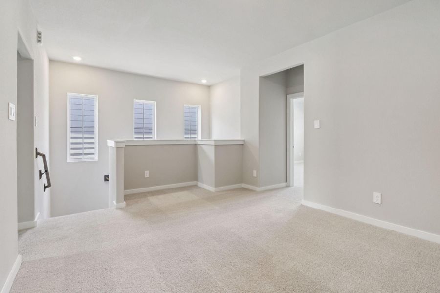 Photo is not of the actual home, but is an inspirational photo of builder’s model home and may depict options, furnishings, and/or decorator features that are not included