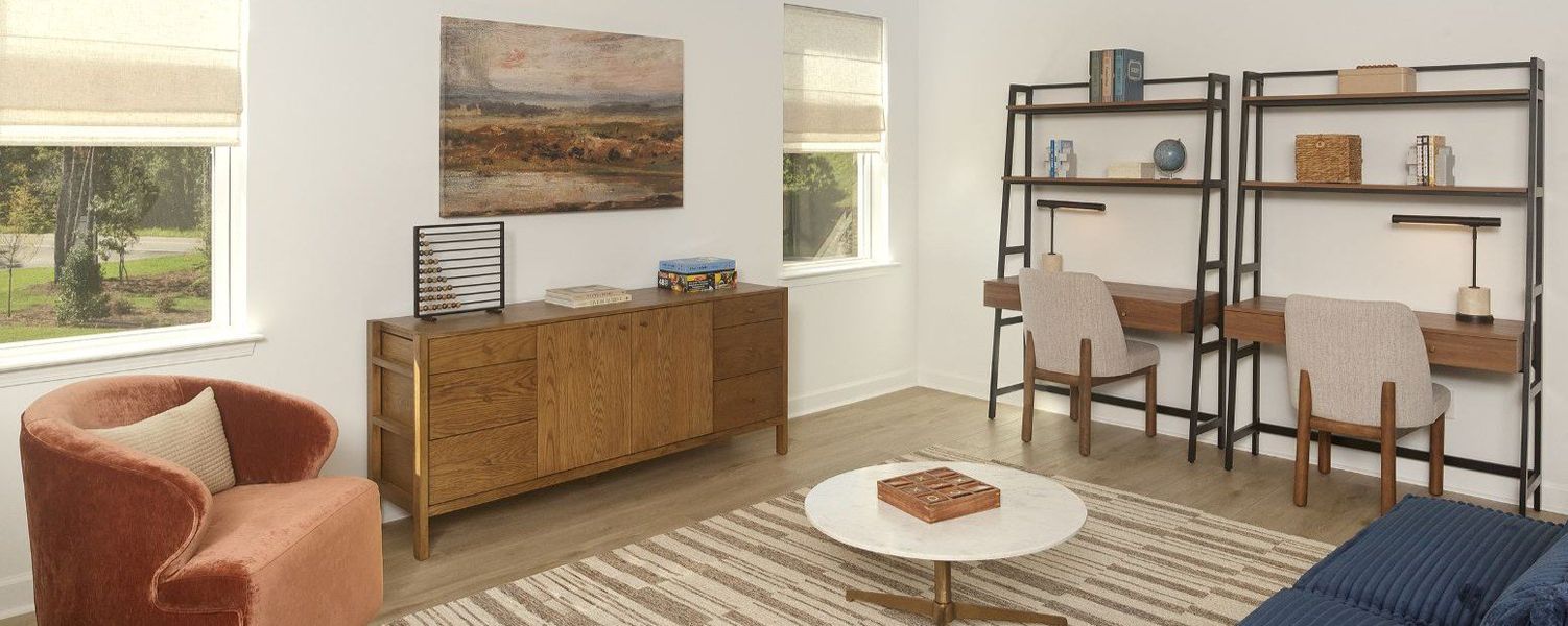 Representative furnished interior of a home built from the Palermo by Ashton Woods in Landing at River Oaks, Myrtle Beach (Image 10).