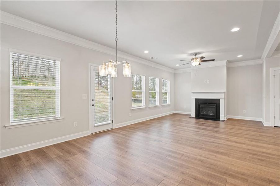 Spacious, unfurnished interior of a new home in , Flowery Branch (Image 17).