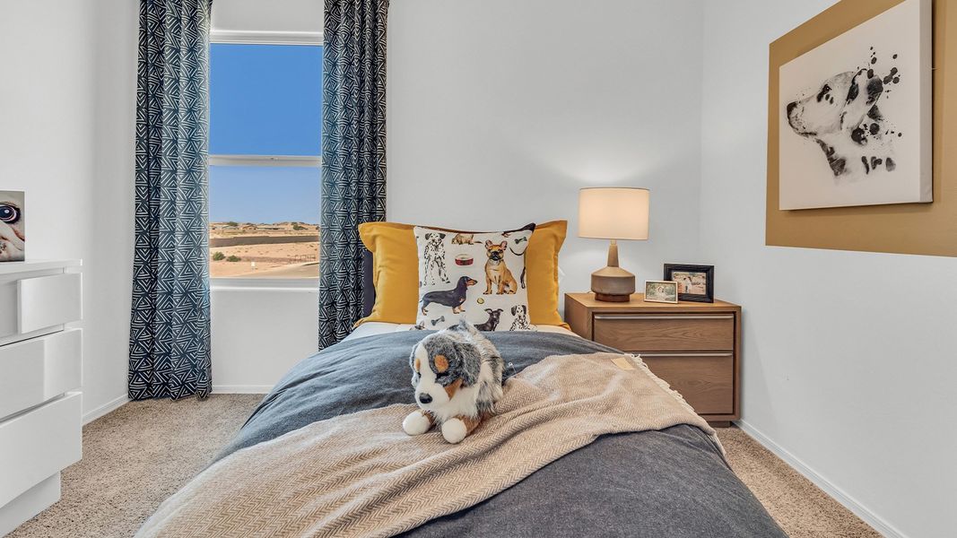 Furnished interior view inside a new home in Coronet at Gladden Farms, Marana (Image 44). Furnished interior view inside a new home in Coronet at Gladden Farms, Marana (Image 44).