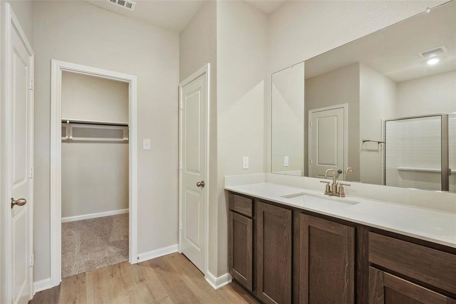 Furnished interior view inside a new home in Creekside Estates, Terrell (Image 6). Furnished interior view inside a new home in Creekside Estates, Terrell (Image 6).