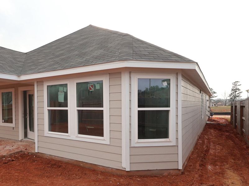 Exterior details and patio area of a home in Lone Star Landing, Montgomery (Image 9).