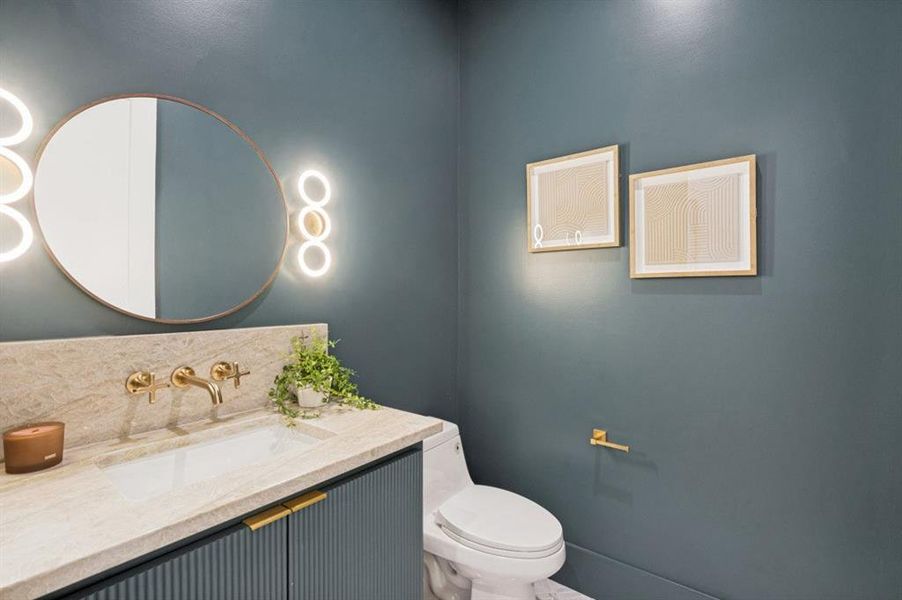 1st floor half-bath