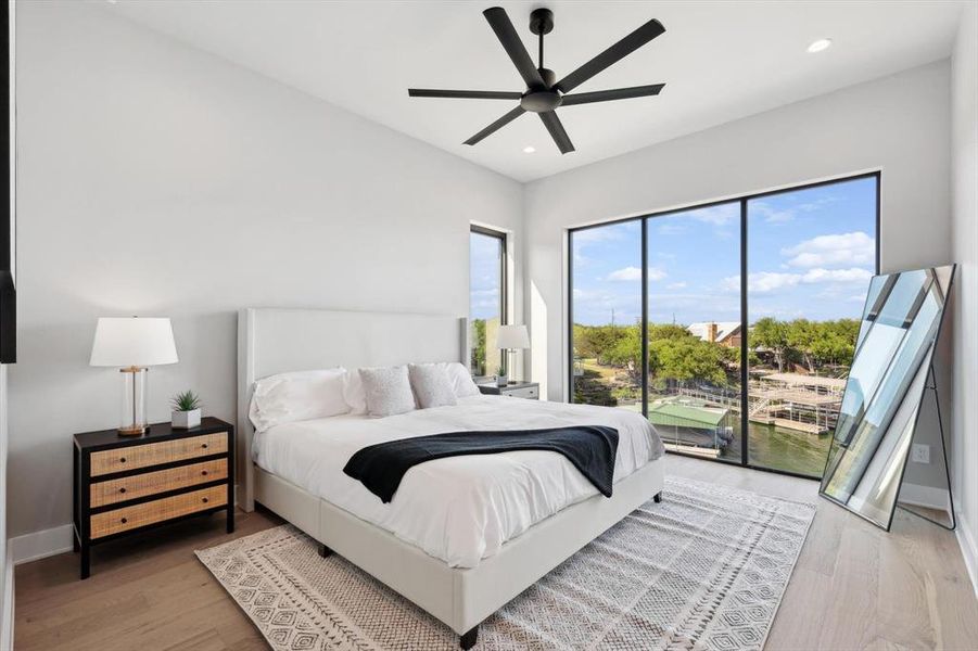 Furnished interior view inside a new home in , Graford (Image 29).