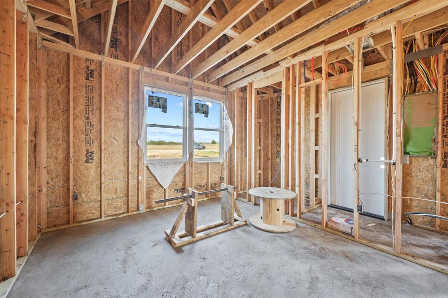 Nice bright secondary front bedroom with walk in closet and another great view. Nice bright secondary front bedroom with walk in closet and another great view.