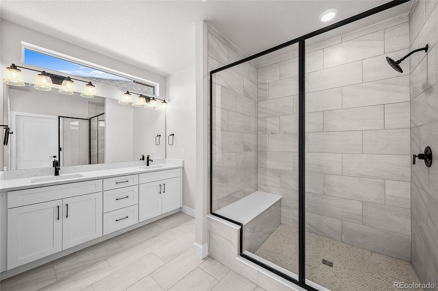 Furnished interior view inside a new home in , Littleton (Image 6).