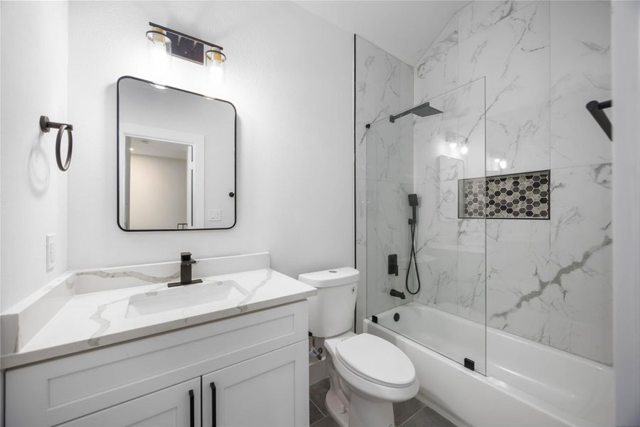 Furnished interior view inside a new home in , Houston (Image 8).