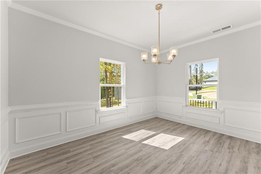Spacious, unfurnished interior of a new home in Thunder Ridge, Dawsonville (Image 29).