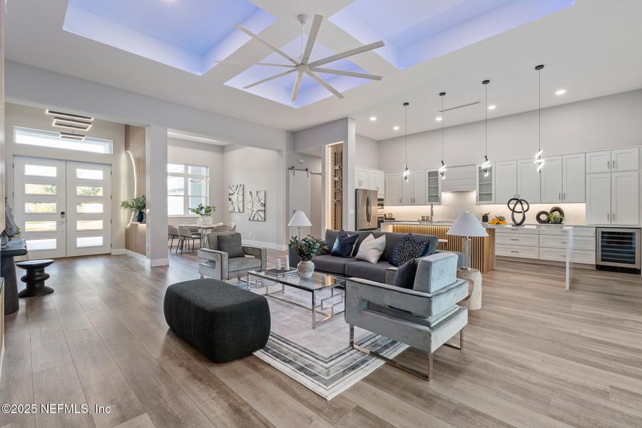 Furnished interior view inside a new home in , Palm Coast (Image 54). Furnished interior view inside a new home in , Palm Coast (Image 54).