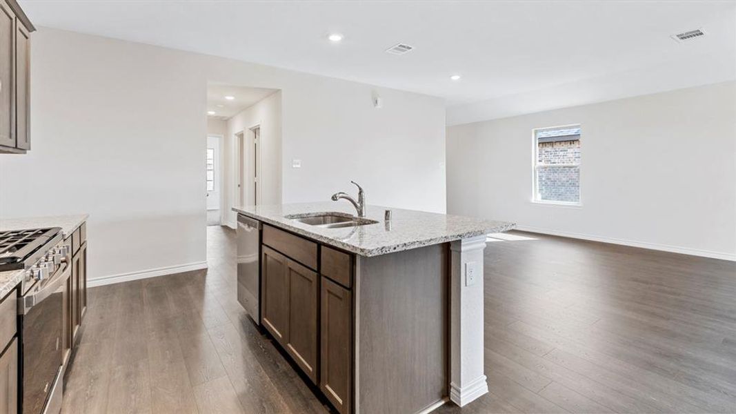 Furnished interior view inside a new home in Bel Air Village, Sherman (Image 7).