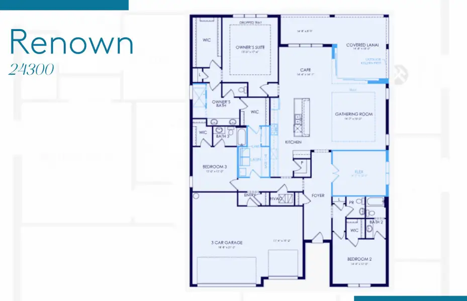 2D floor plan layout of this home in Terreno, Naples, FL (Image 2). 2D floor plan layout of this home in Terreno, Naples, FL (Image 2).