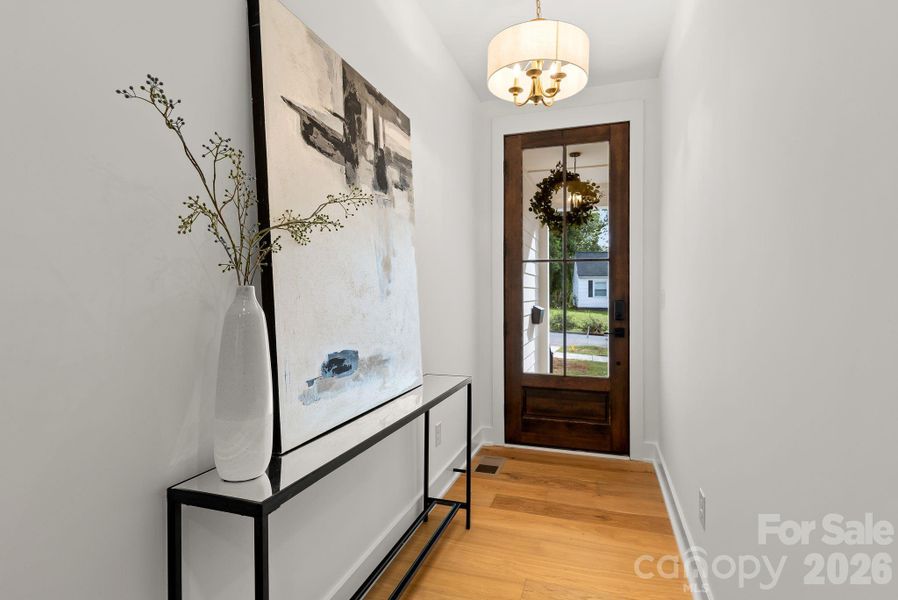 Furnished interior view inside a new home in , Charlotte (Image 10). Furnished interior view inside a new home in , Charlotte (Image 10).