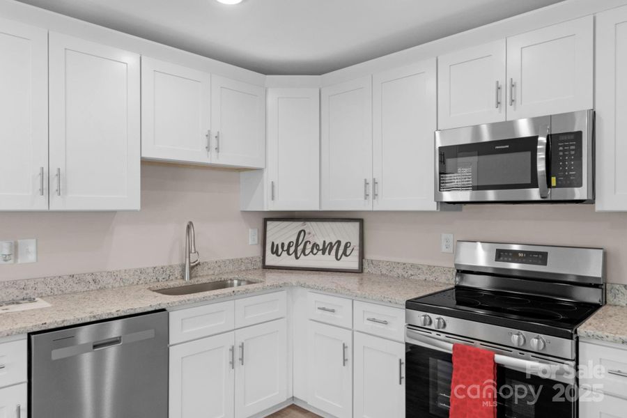 Furnished interior view inside a new home in , Forest City (Image 5).