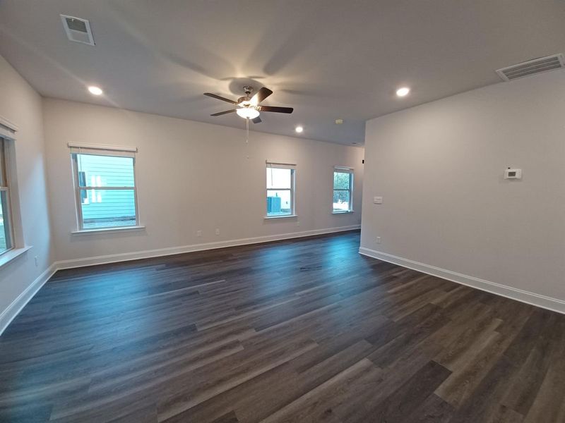 Representative unfurnished interior of a home built from the 2408 by Adams Homes in Rockfish Pointe, Wallace (Image 10).