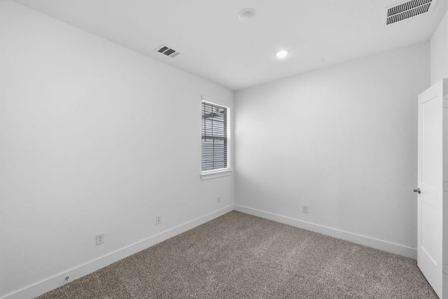 Spacious, unfurnished interior of a new home in Bridgeland, Cypress (Image 28).