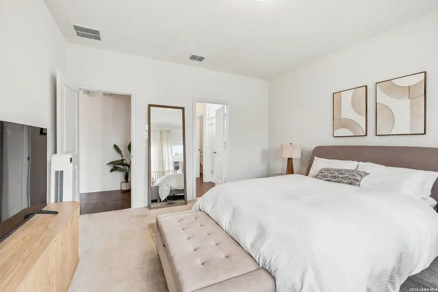 Furnished interior view inside a new home in Willow View, Converse (Image 10).
