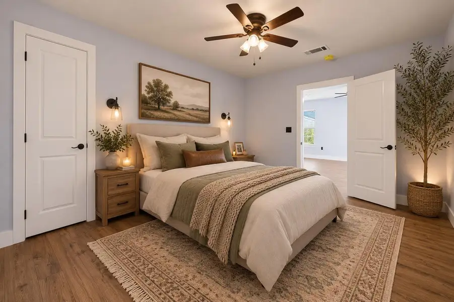 Furnished interior view inside a new home in , Bremond (Image 7). Furnished interior view inside a new home in , Bremond (Image 7).