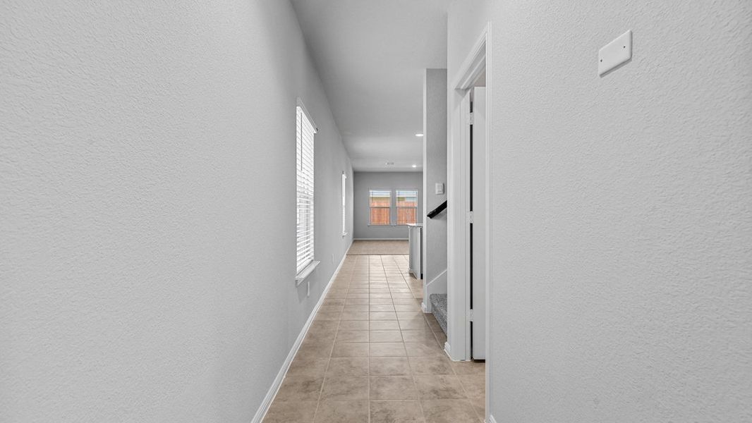 Representative unfurnished interior of a home built from the Florence by D.R. Horton in The Hills at Reunion, Newark (Image 37). Representative unfurnished interior of a home built from the Florence by D.R. Horton in The Hills at Reunion, Newark (Image 37).