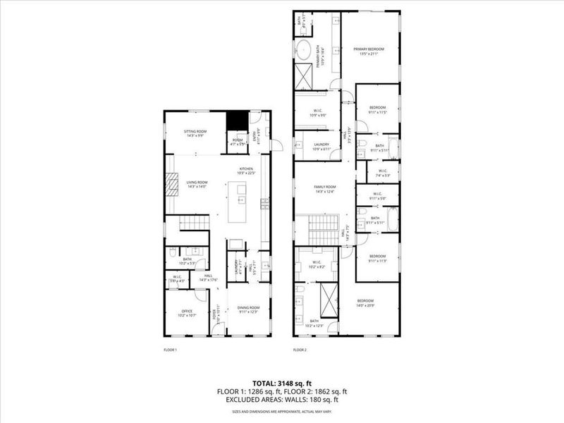 2D floor plan layout of this home in , Decatur, GA (Image 6).