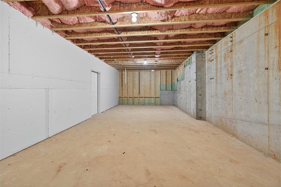 In-progress construction of a new home in , Gainesville, GA (Image 72).