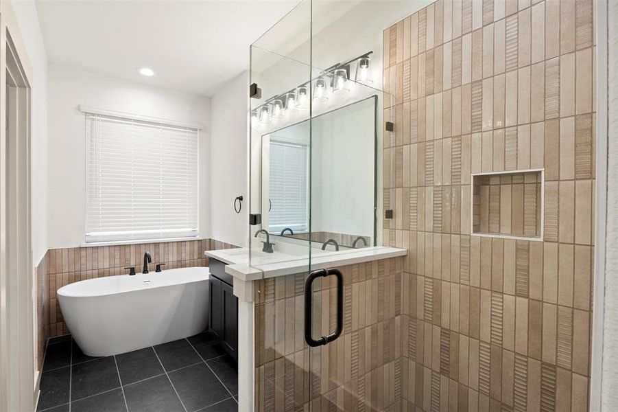 Furnished interior view inside a new home in , Italy (Image 12).
