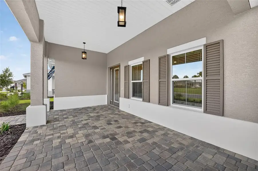 Exterior details and patio area of a home in , Ocala (Image 30).