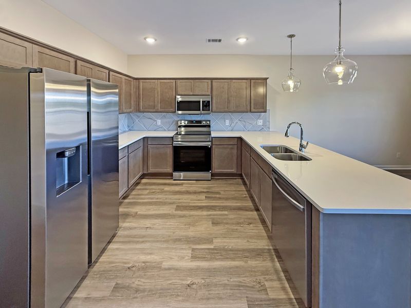 Furnished interior view inside a new home in The Village at Sassafras, Allenhurst (Image 6).
