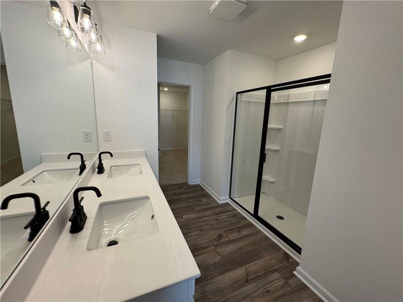 Furnished interior view inside a new home in Laurelwood, Douglasville (Image 11).