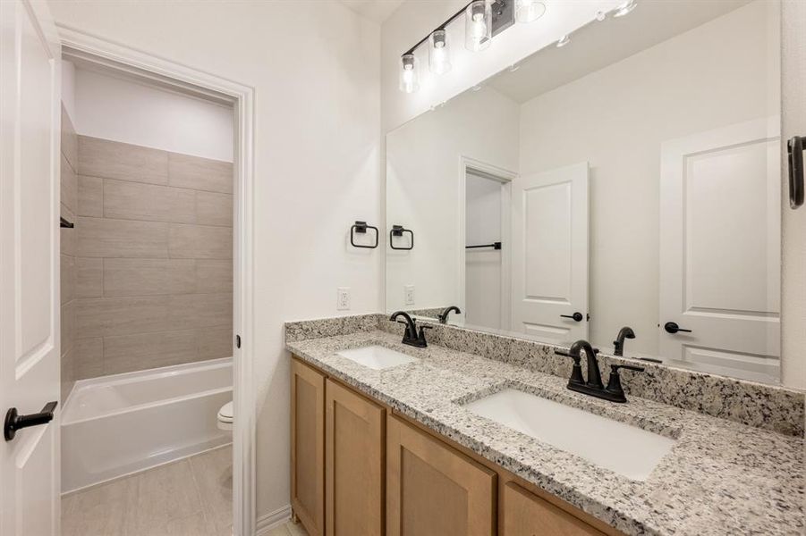 Furnished interior view inside a new home in Bear Creek Classic 60, Lavon (Image 11). Furnished interior view inside a new home in Bear Creek Classic 60, Lavon (Image 11).