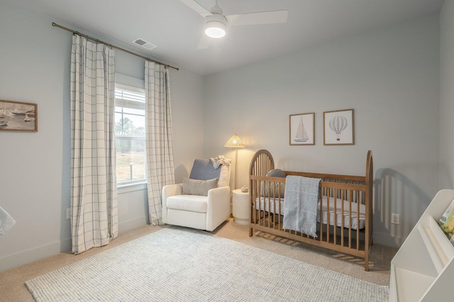 Furnished interior view inside a new home in Founder's Park, Summerville (Image 15). Furnished interior view inside a new home in Founder's Park, Summerville (Image 15).