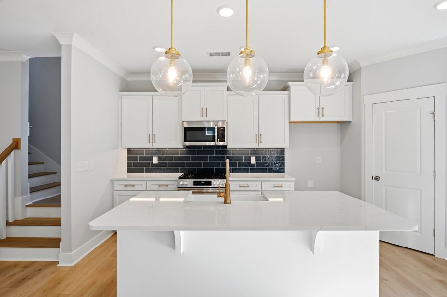 Representative furnished interior of a home built from the The Remington by RobuckHomes in Downtown Wilmington Collective, Wilmington (Image 6). Representative furnished interior of a home built from the The Remington by RobuckHomes in Downtown Wilmington Collective, Wilmington (Image 6).