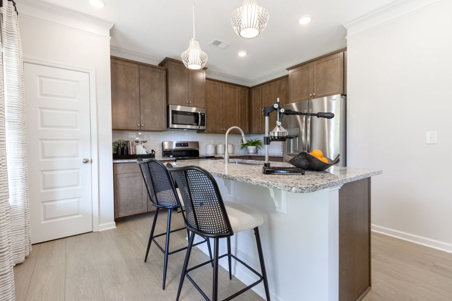 Furnished interior view inside a new home in Trellis Park, Hampton (Image 9).