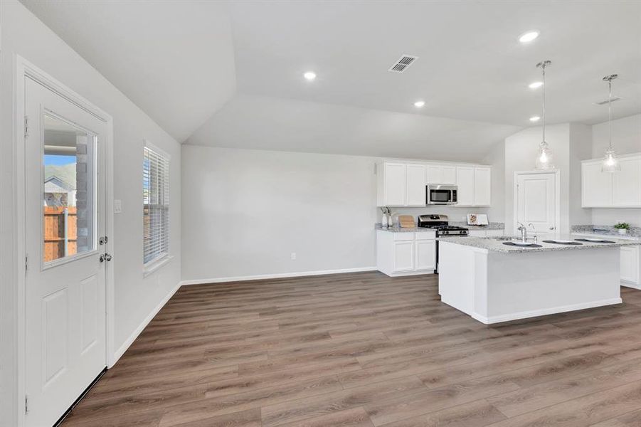 Furnished interior view inside a new home in Verandah, Royse City (Image 8). Furnished interior view inside a new home in Verandah, Royse City (Image 8).
