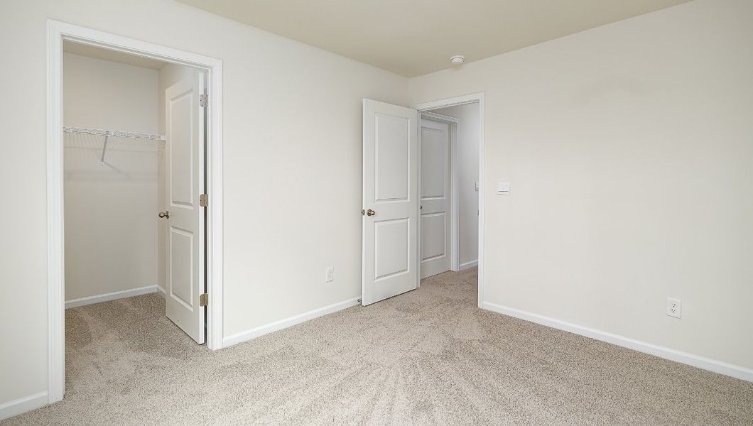 Spacious, unfurnished interior of a new home in Huffman Ridge, Hickory (Image 21). Spacious, unfurnished interior of a new home in Huffman Ridge, Hickory (Image 21).
