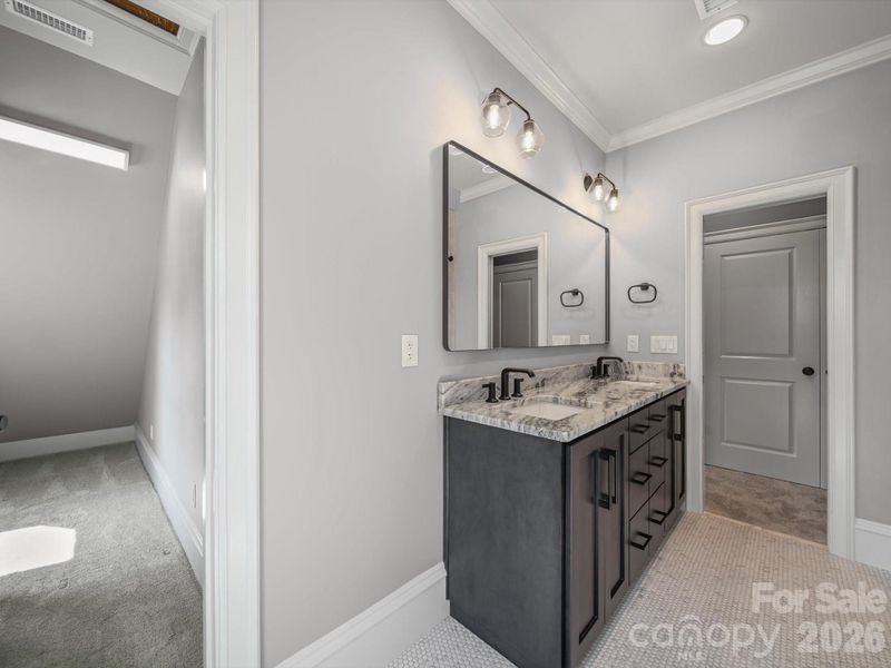 Furnished interior view inside a new home in , Indian Trail (Image 31). Furnished interior view inside a new home in , Indian Trail (Image 31).