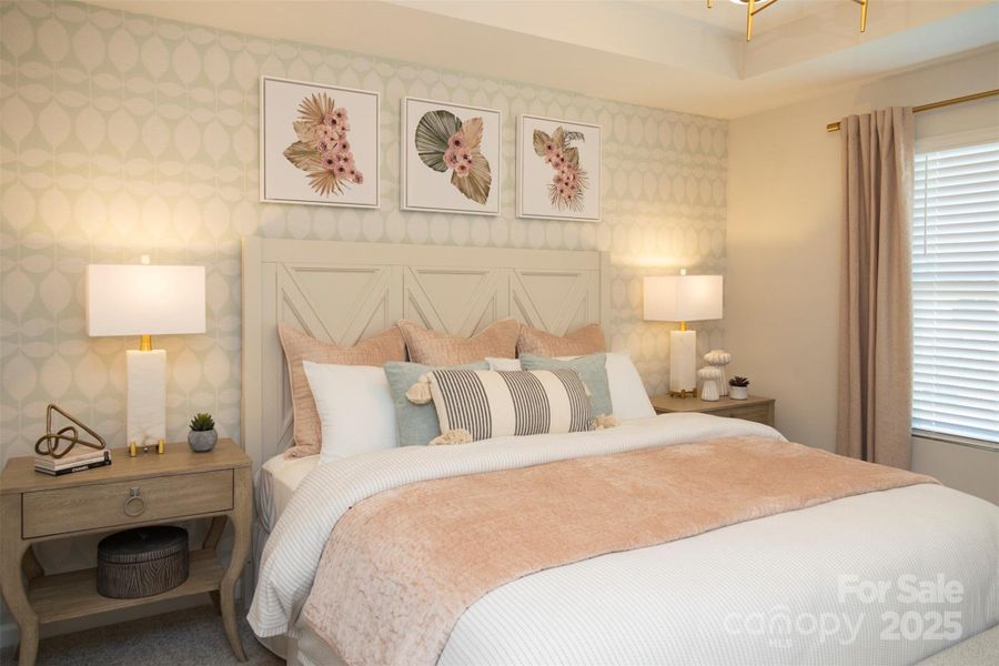 Furnished interior view inside a new home in Hedgecliff Townes, Kannapolis (Image 10). Furnished interior view inside a new home in Hedgecliff Townes, Kannapolis (Image 10).