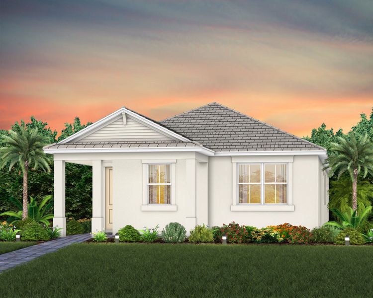 Representative exterior photo of a completed home built from the Beacon II by Pulte Homes in SeaFlower, Bradenton, FL (Image 17). Representative exterior photo of a completed home built from the Beacon II by Pulte Homes in SeaFlower, Bradenton, FL (Image 17).