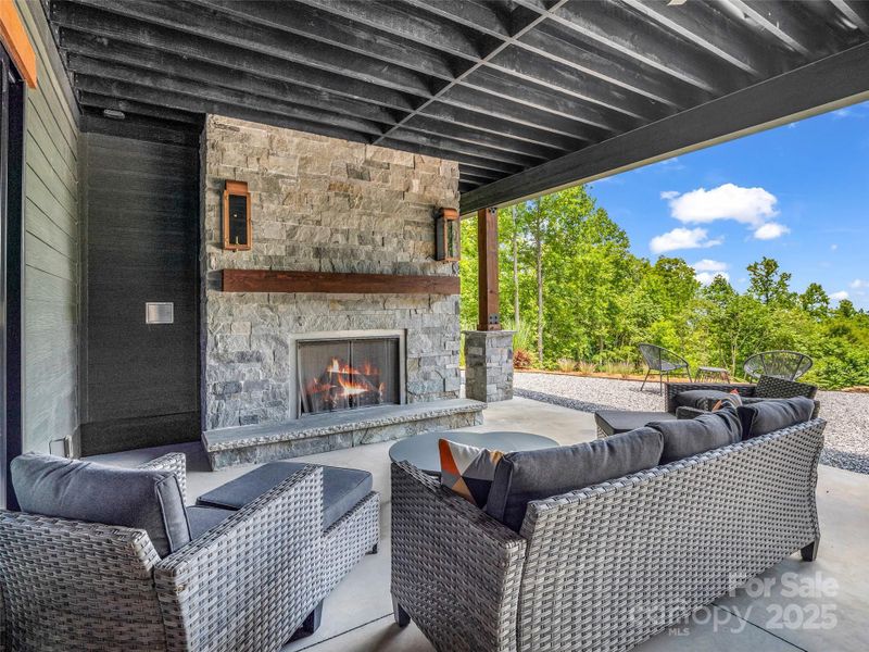 Furnished interior view inside a new home in , Mill Spring (Image 14).