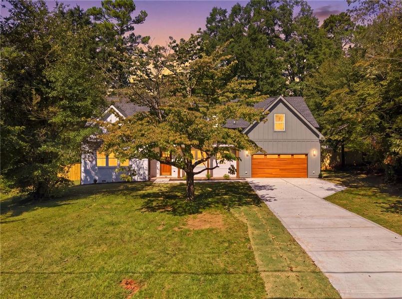Front exterior of a new home in , Decatur, GA, highlighting curb appeal (Image 28).
