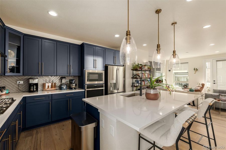 Furnished interior view inside a new home in Haskins Station, Arvada (Image 29).