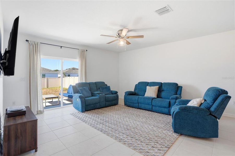 Furnished interior view inside a new home in Westview, Kissimmee (Image 37).