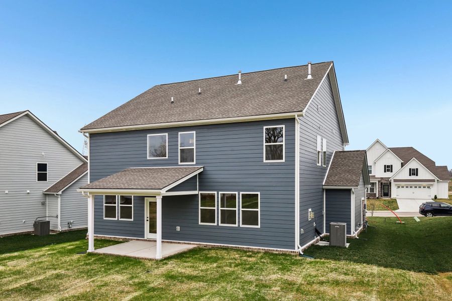 Exterior details and patio area of a home in Willow Landing, Mount Juliet (Image 24).
