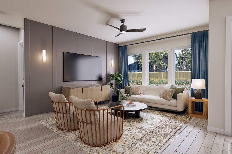 The Maple - Family Room