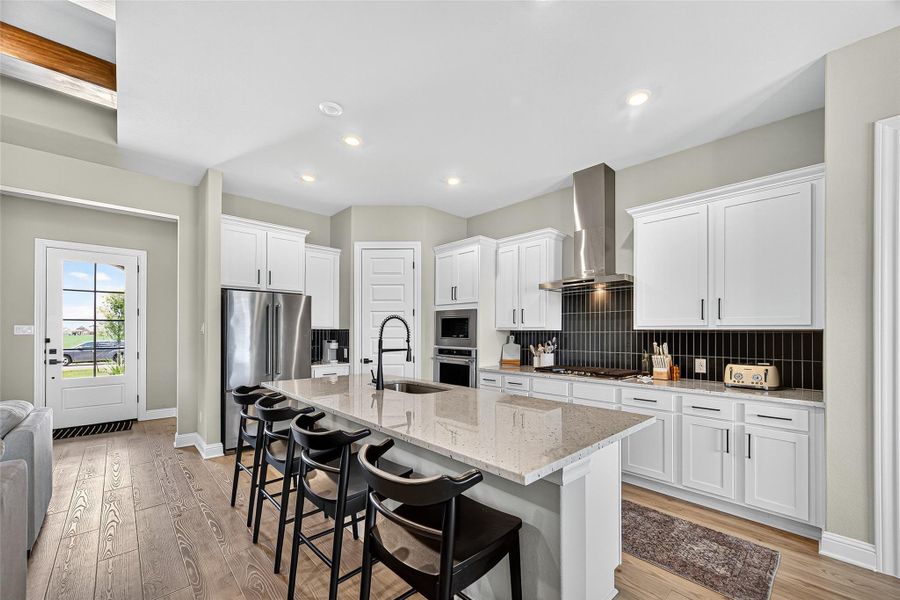 Furnished interior view inside a new home in Sierra Vista, Iowa Colony (Image 30). Furnished interior view inside a new home in Sierra Vista, Iowa Colony (Image 30).