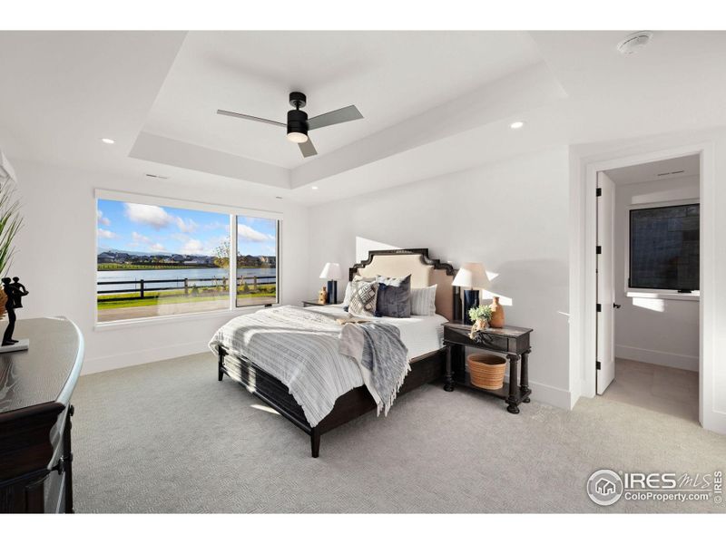 Basement Bedroom with Ensuite Bathroom