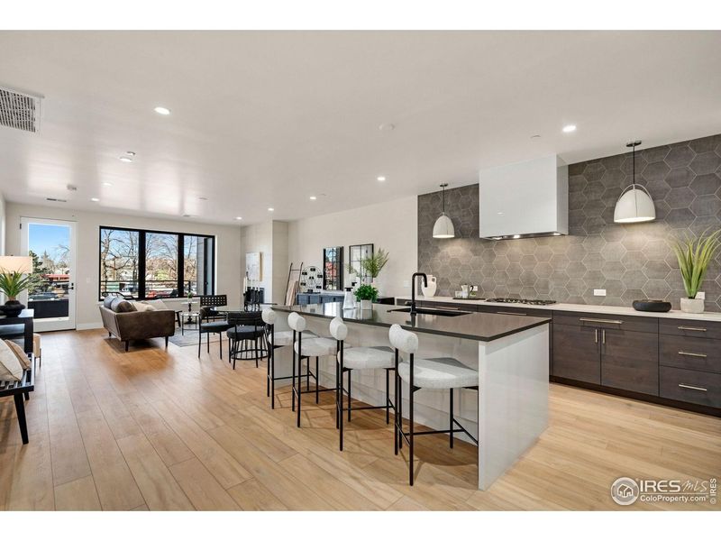 Furnished interior view inside a new home in , Loveland (Image 33).