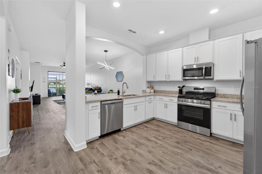 Furnished interior view inside a new home in , Bradenton (Image 13).
