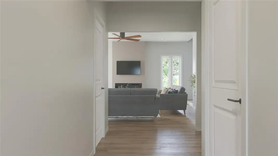 Furnished interior view inside a new home in , Kennedale (Image 6).