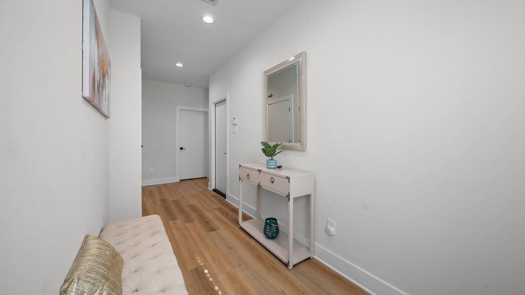 Furnished interior view inside a new home in Highland Heights, Houston (Image 24).